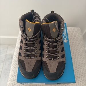Columbia Crestwood Mid Waterproof Men's Brown Hiking Boots